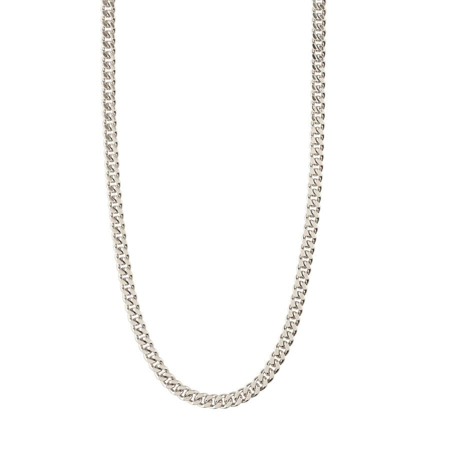 Fuchsia Necklace - Silver Plated