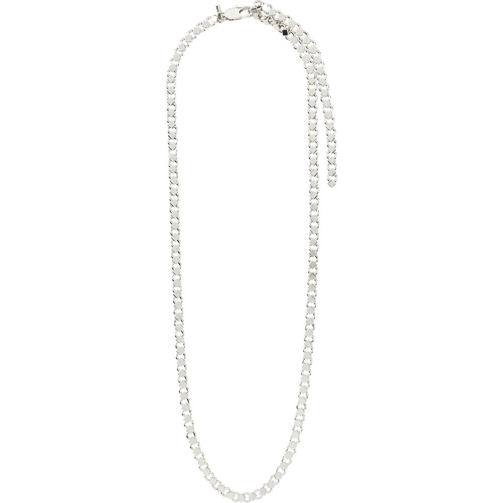 Desiree Recycled Necklace - Silver Plated