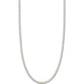 Dominique Recycled Necklace - Silver Plated